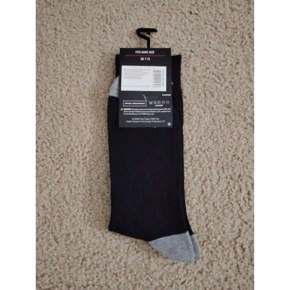 Pink Floyd "Dark Side of the Moon" Crew Socks - Picture 3 of 4